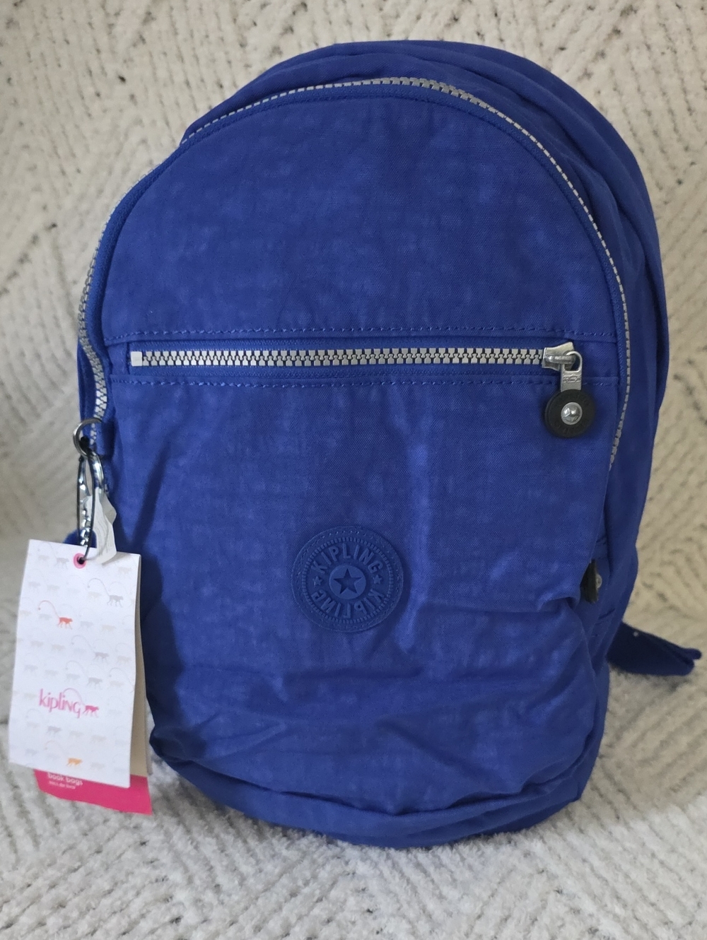 Kipling Royal Blue Compact Mini Backpack
